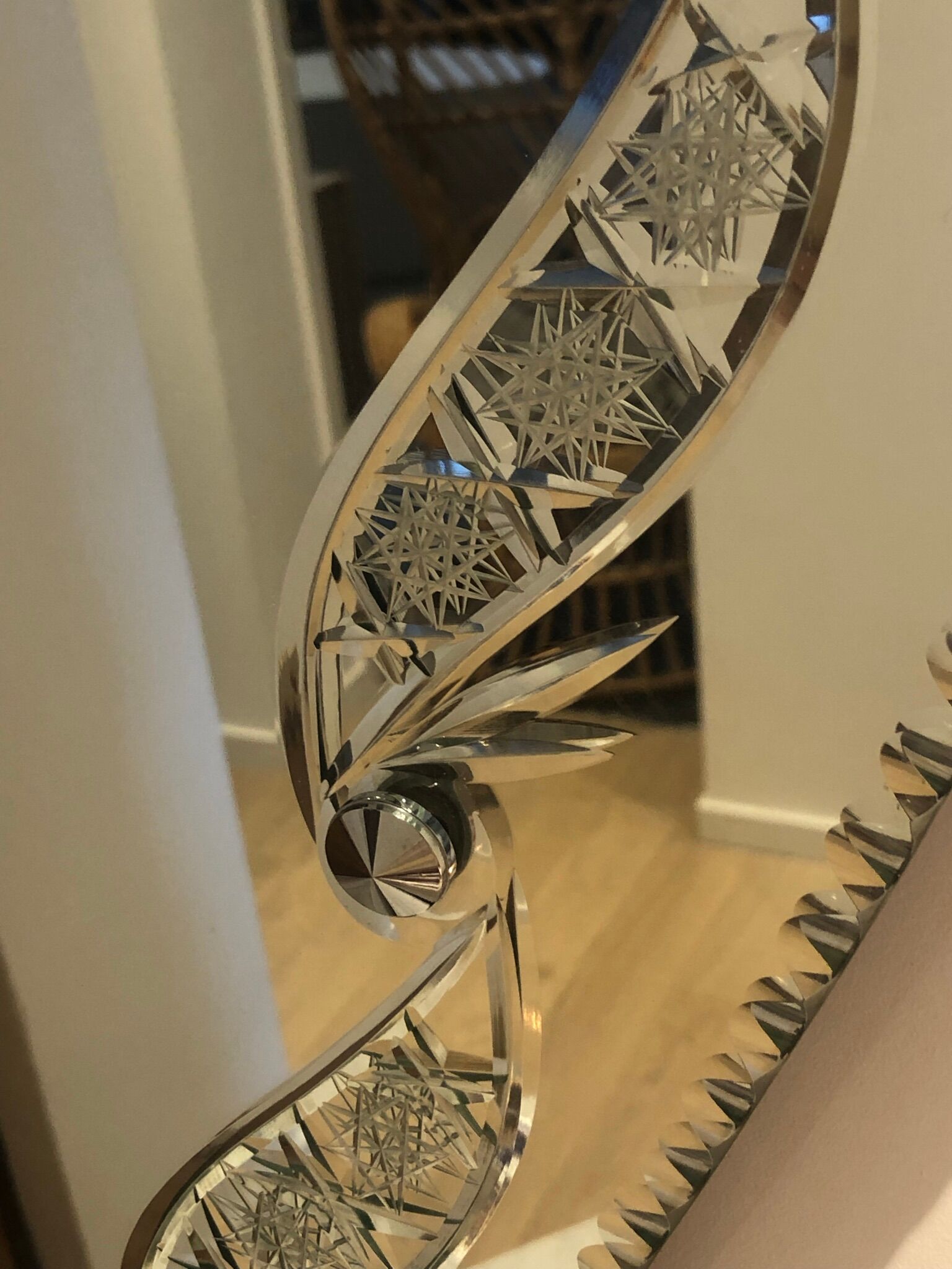 Vintage Venetian mirror