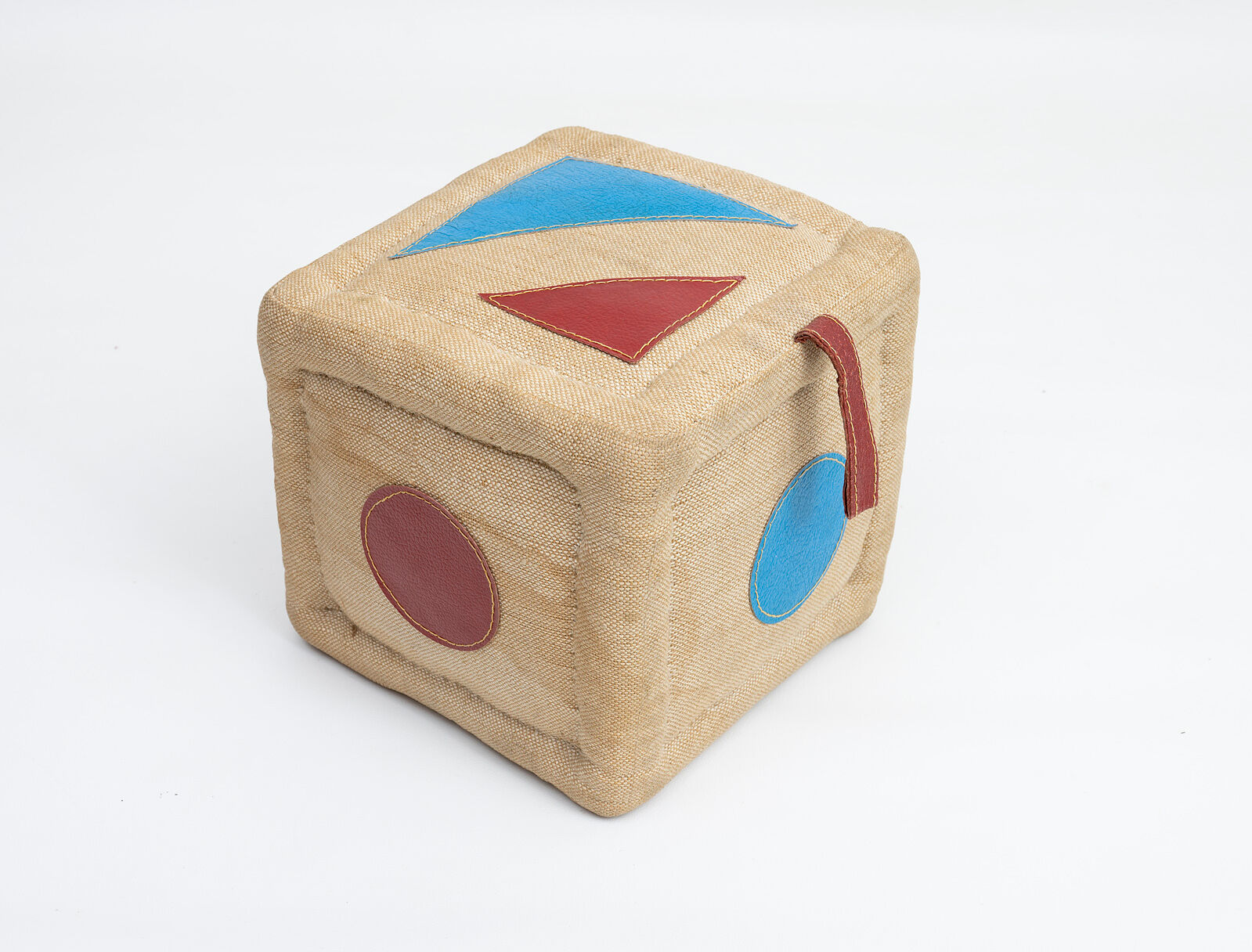 Vintage cube therapeutic toy by Renate Müller for H. Josef Leven, Sonneberg, 1960s