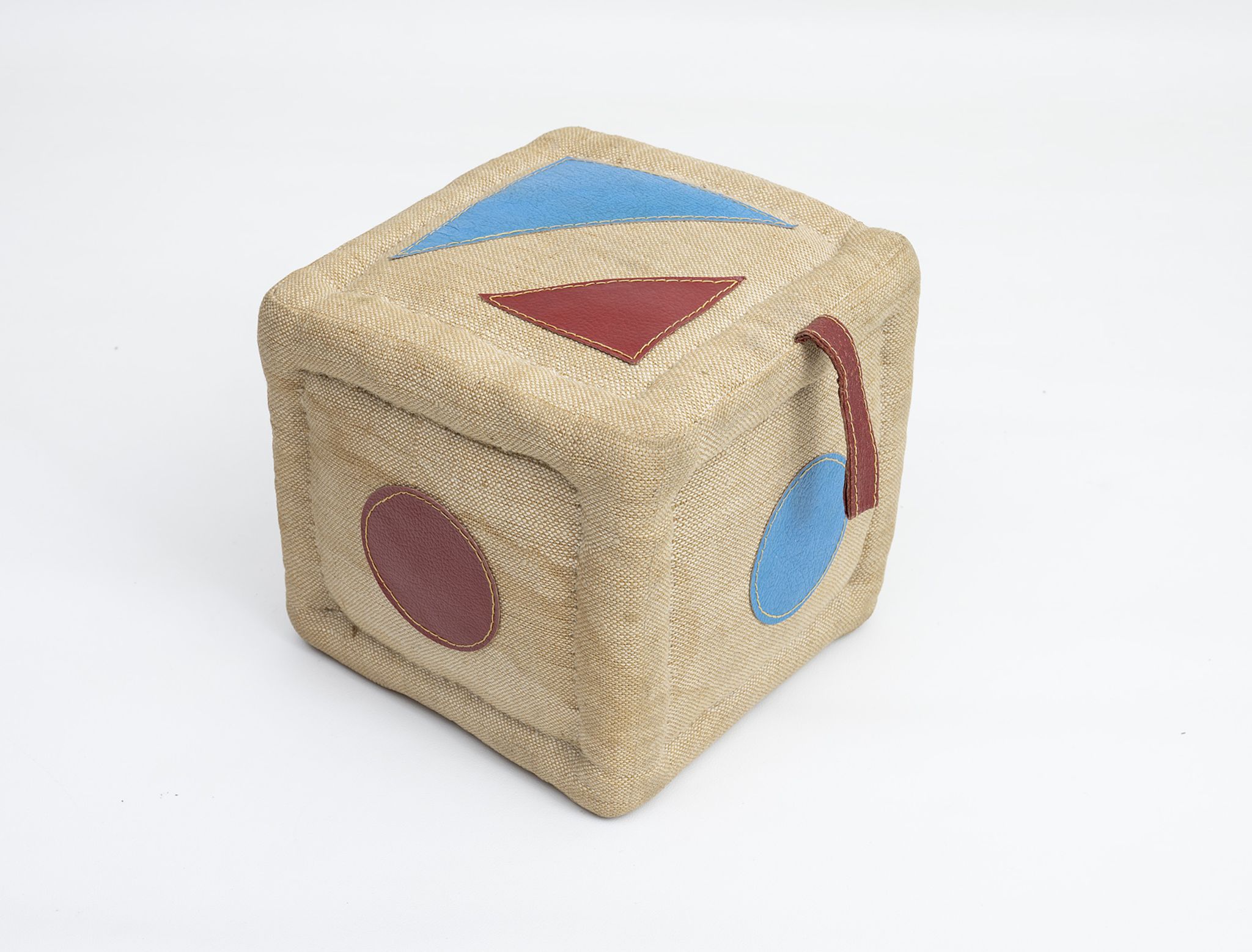 Vintage cube therapeutic toy by Renate Müller for H. Josef Leven, Sonneberg, 1960s