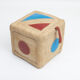Jouet thérapeutique vintage Cube par Renate Müller pour H. Josef Leven, Sonneberg, années 1960