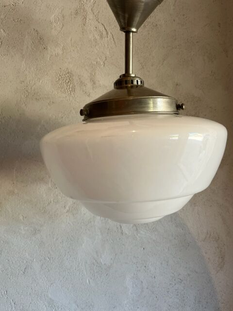 Luminaire lamp lampshade suspension vintage 1970