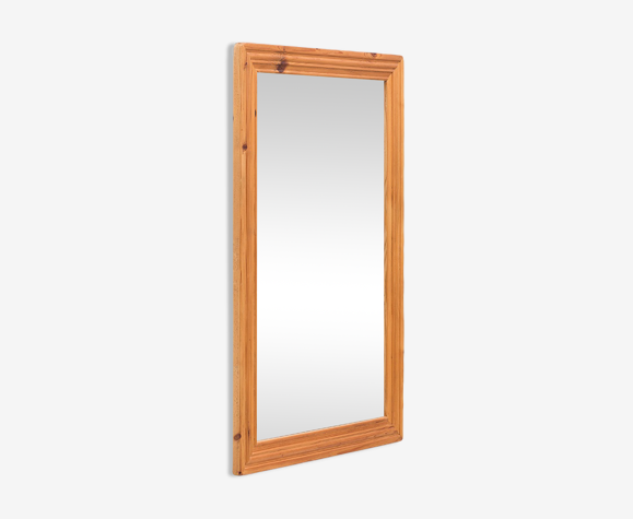 Wall Mirror In Pine Wood 1960 S Selency Wall Mirror In Pine Wood 1960 S Selency, Oak Framed Mirror Ikea