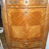 secretary style louis xv curved rosewood