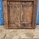 Ancienne fenêtre tribale en bois