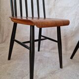 vintage Scandinavian Fanett style  chairs