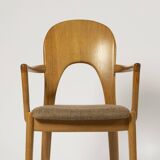 Armchair Model Morten in Oak by Niels Koefoed for Koefoeds Hornslet, 1960s