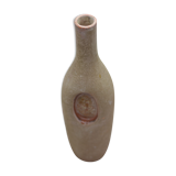 Terracotta vase with crushed glass