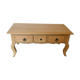 Vintage solid oak coffee table