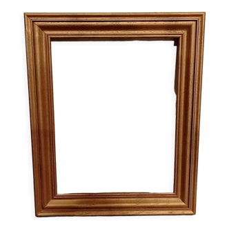 Golden wood frame