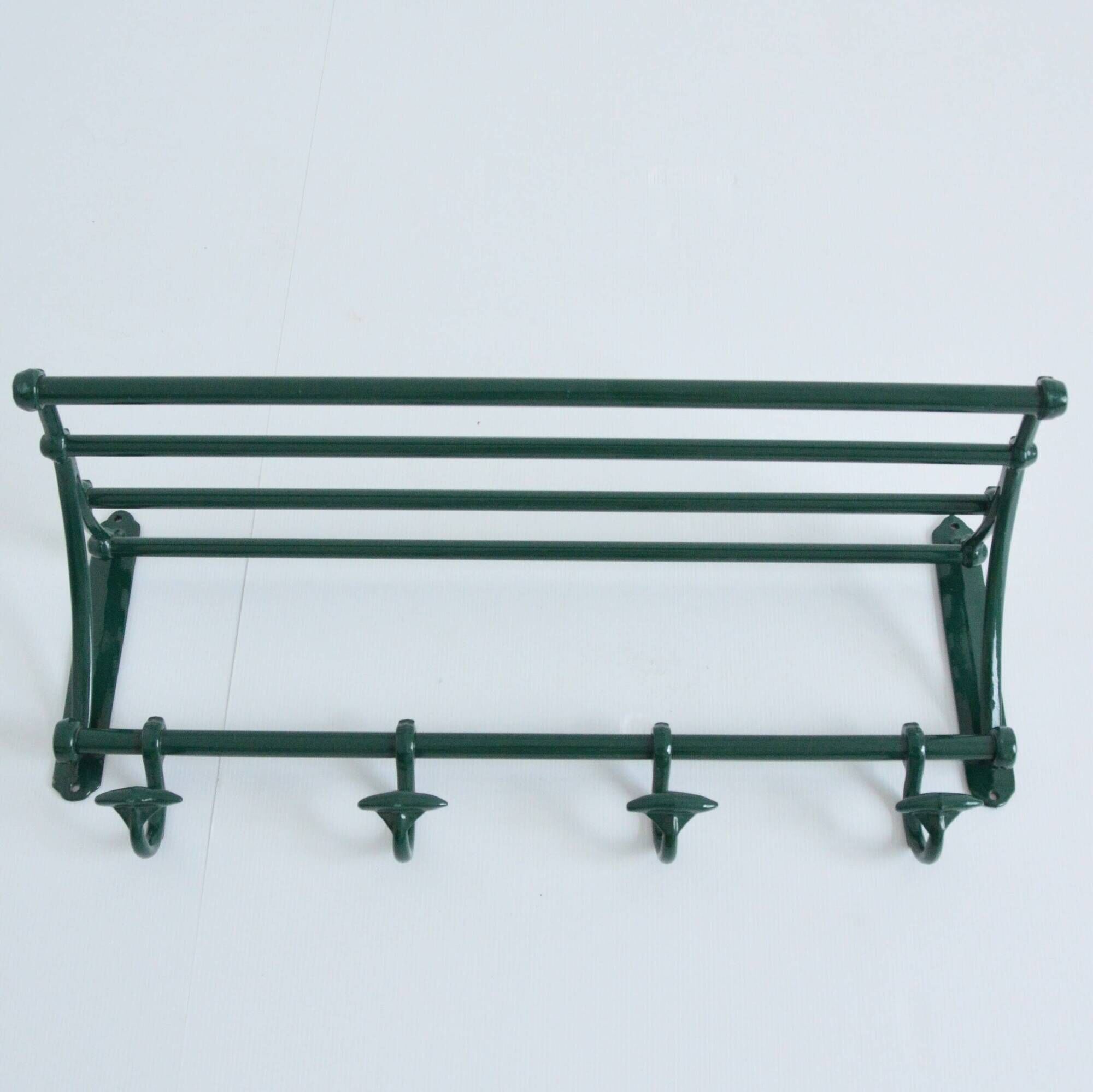 Vintage coat rack / hat stand in cast iron, 1930s Art Deco.