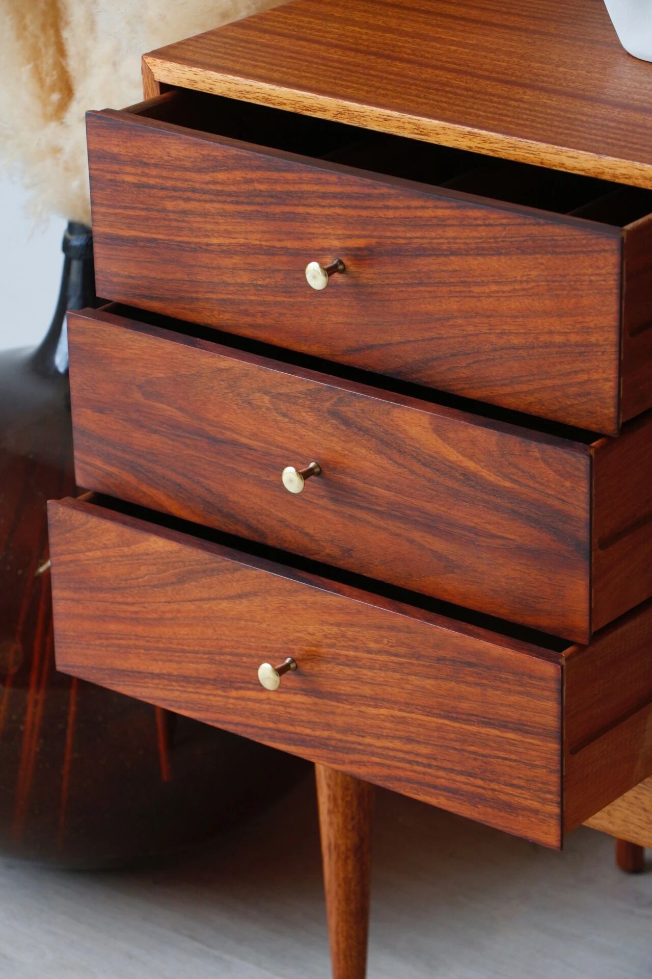 Rosewood mahogany enfilade Uniflex (1960) – Vintage furniture