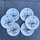 Set of 6 “Thymus” dessert plates BOCH Botanica