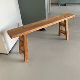 Beautiful wooden sturdy bench