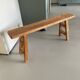 Banc robuste en bois
