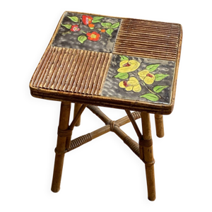 Table basse en rotin - audoux