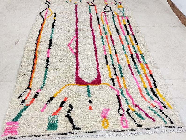 245x152cm moroccan berbere carpet
