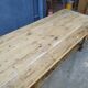 Table de métier drapière sapin décapé 3m