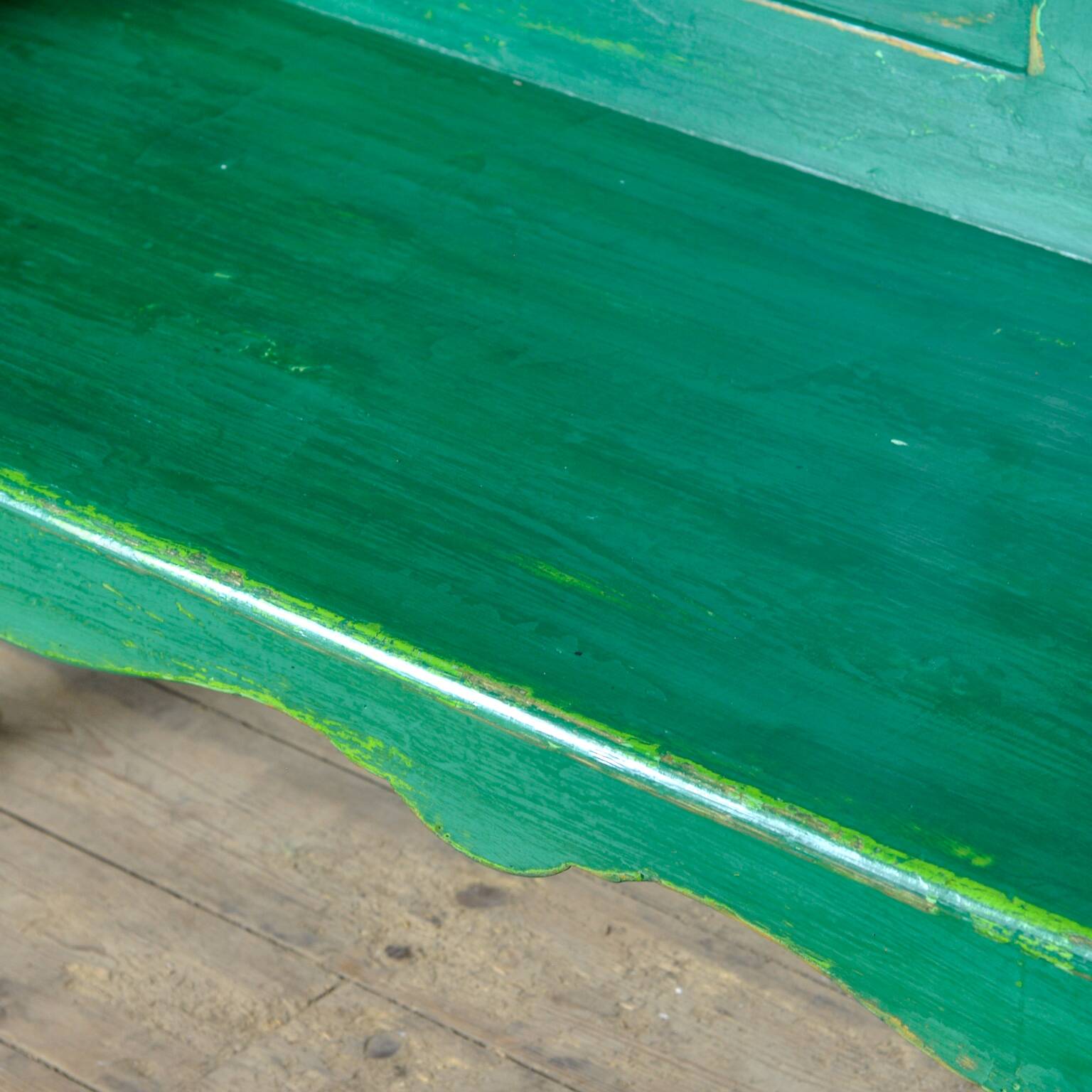 Antique Pine Bench, 1920s