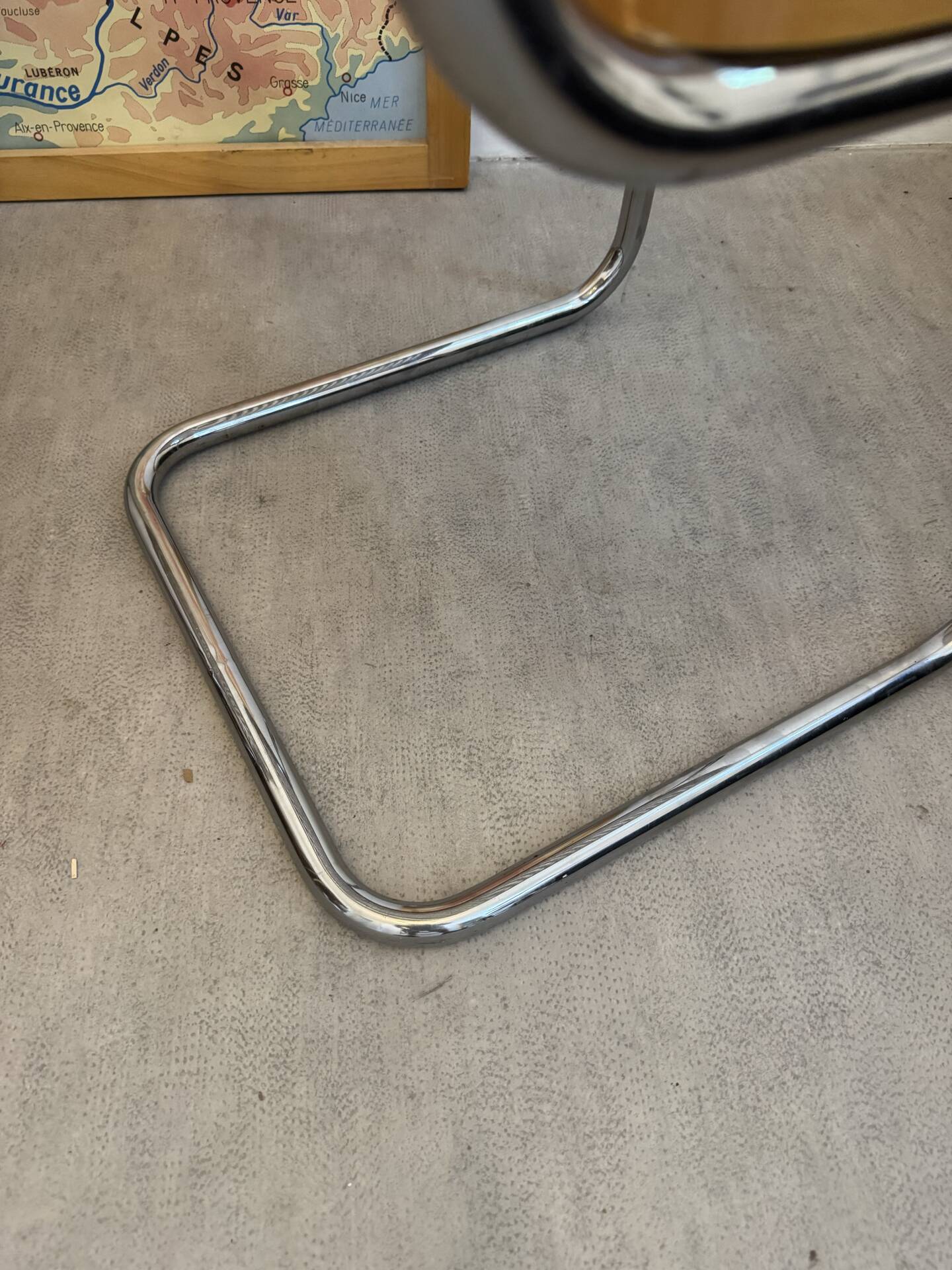 Pair of Marcel Breuer Cesca B32 chairs Made in Italy