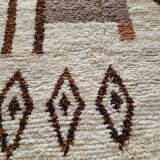 Handmade Moroccan wool rug, 150/250cm