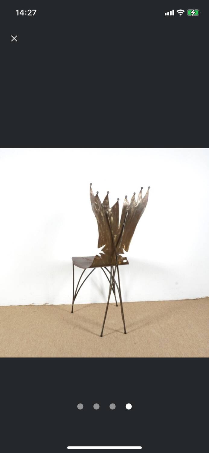 Chair "Fer Ailleurs" Gérard Coquelin (dlg), France