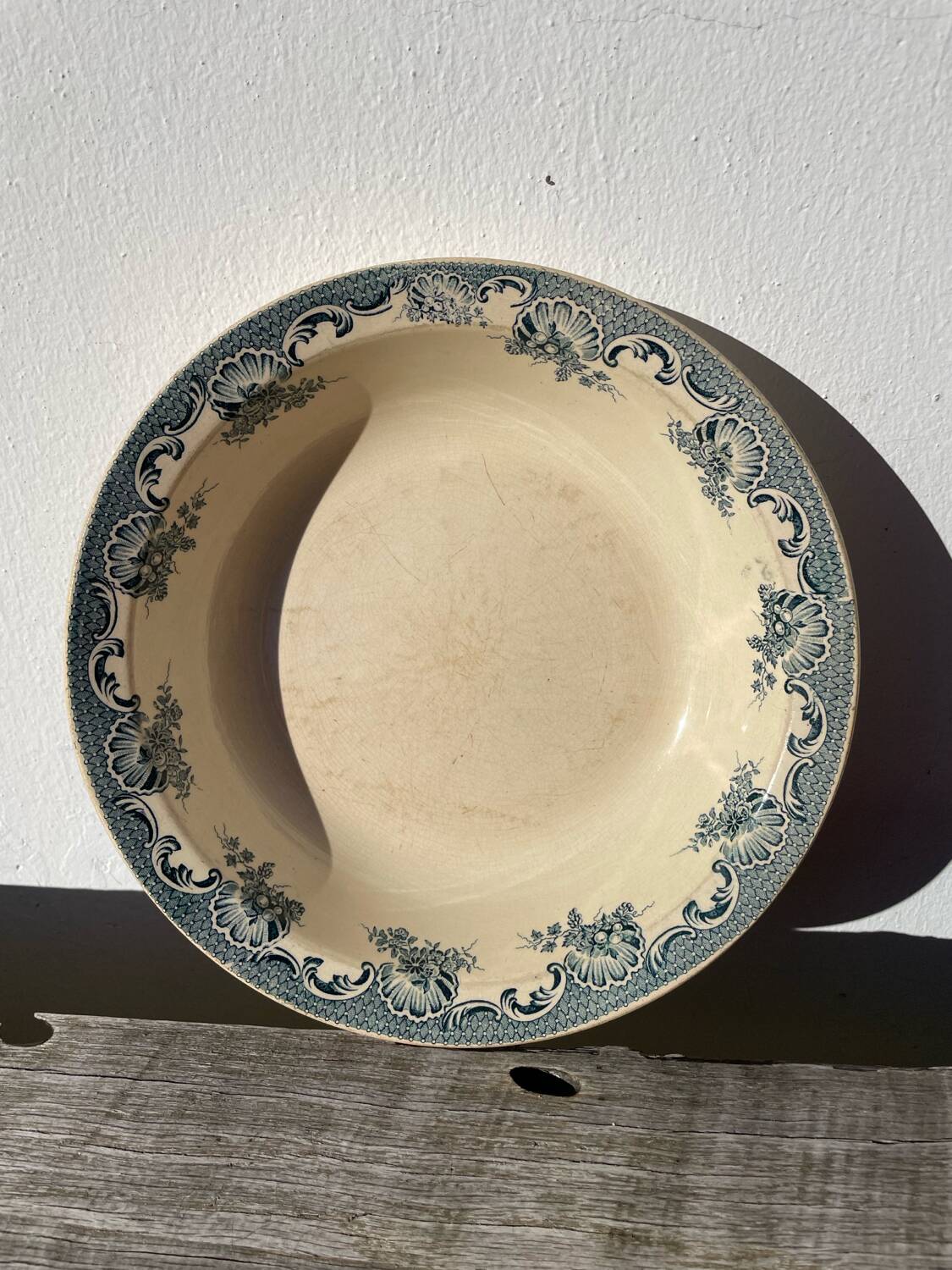 Iron earth salad bowl Moulin des loups