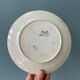 Set of 8 flat plates 19th century Terre de Fer, “Stella” Onnaing earthenware