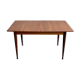 Table scandinave en teck avec rallonge