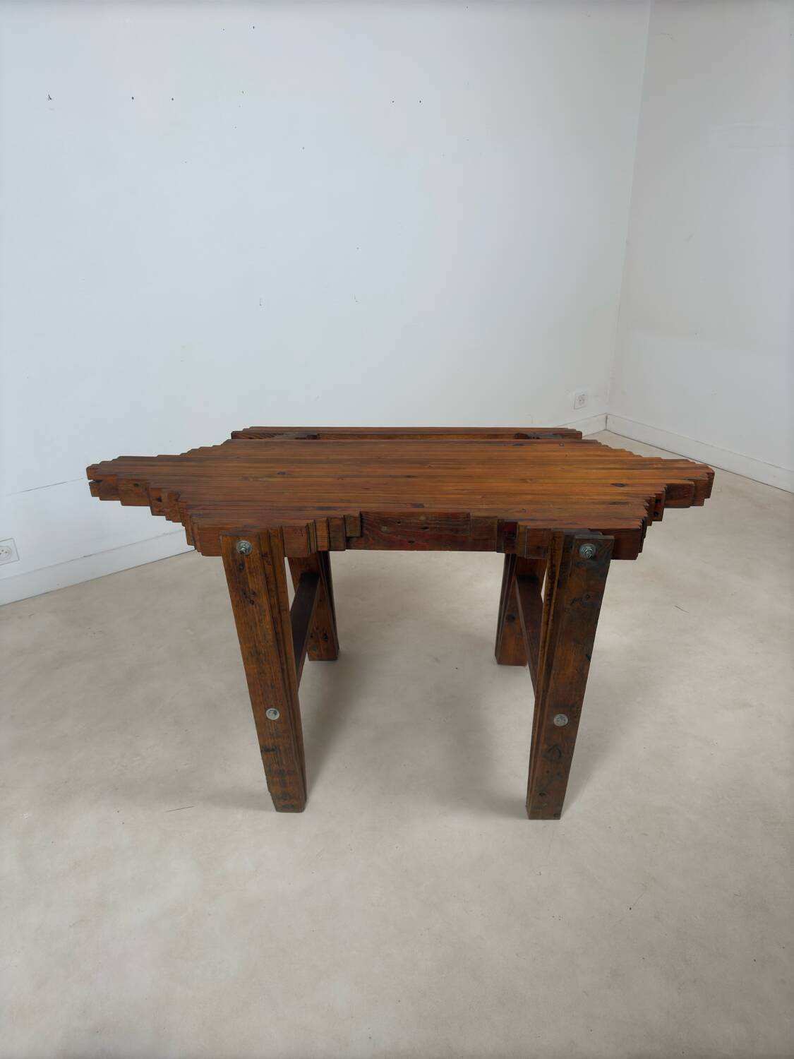 Designer desk, console table and matching stool