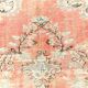 Red & Cream Classic Pattern Vintage Rug, 180x261Cm