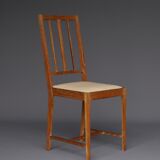 English arts & crafts oak side chair. 1930s