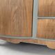Asymmetrical Art Deco wardrobe