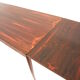 Vintage extendable rosewood dining table made in the 60s