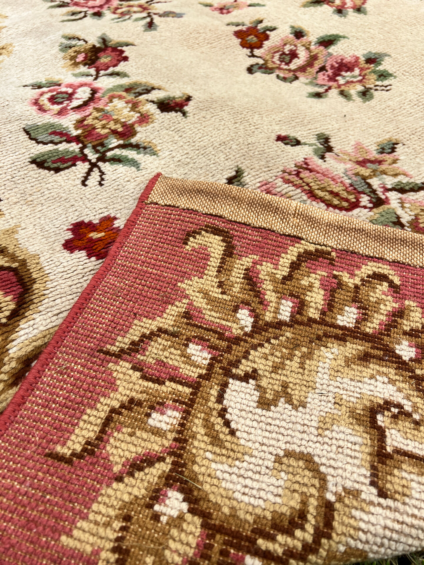 Floral carpet