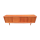 Scandinavian teak row by Axel Christensen for ACO Mobler