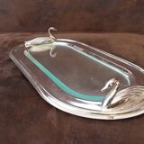 Foie gras metal dish