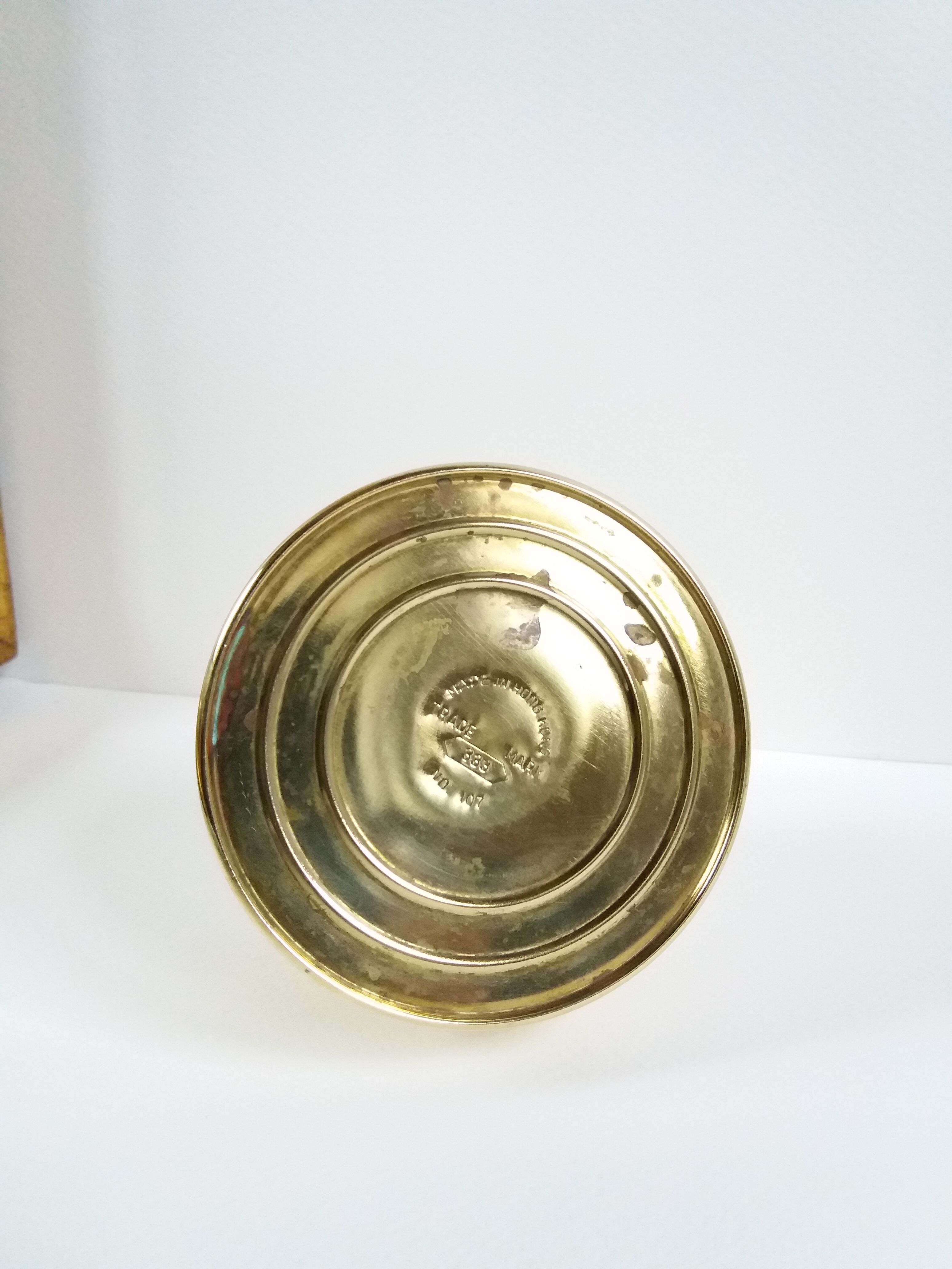 Vintage brass plant spray