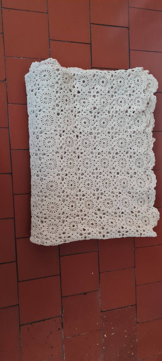 Dessus de lit en crochet 1940