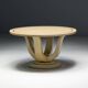 Table laquée imitation marbre de Jean Claude Mahey, France, années 1970