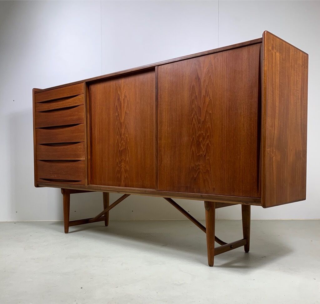 Teak MidCentury Sideboard by Fred Kayser 1960s