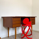 Mid century teak desk