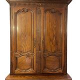 2-body Louis XV sideboard in 18th century walnut