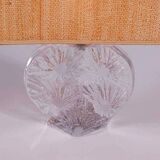 1970s Glass table lamp by Daum, France