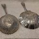 Strawberry set, 2 pieces, 950 silver, Minerva style, Rococo silversmith SAM