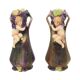 Art Nouveau Vases Putti Cherub Amphora Style Pottery