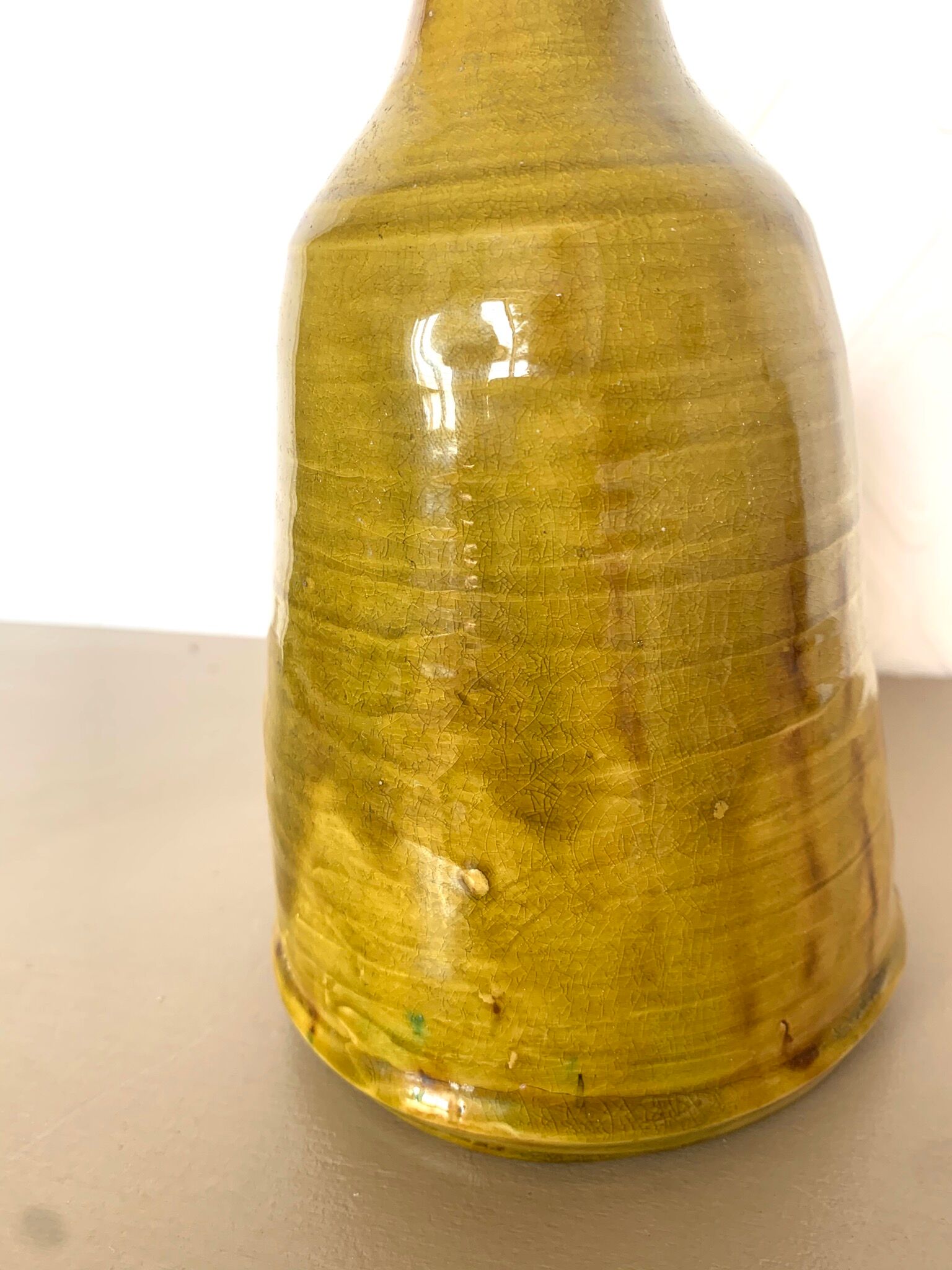 Vase en grès vernissé