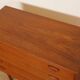 Vintage teak chest of drawers with 4 drawers by Kai Kristiansen