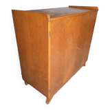Low sideboard 2 doors vintage period 1950s