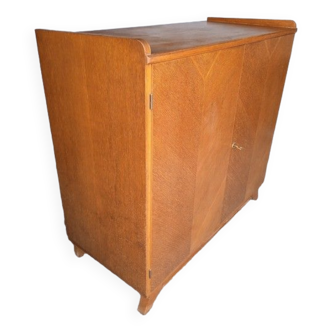 Low sideboard 2 doors vintage period 1950s
