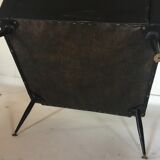 Leatherette armchair 50s 60s
